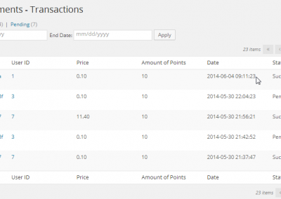 Batches Paypal payments so that there is only one transaction fee for multiple virtual purchases.